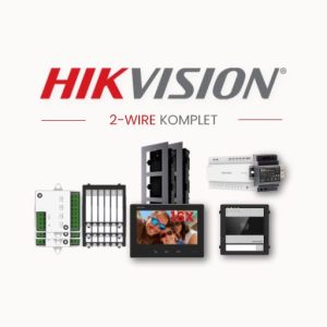 HIKVISION PORTAFON Video komplet 2-wire HD 16 stanova