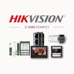 HIKVISION PORTAFON Video komplet 2-wire HD 14 stanova