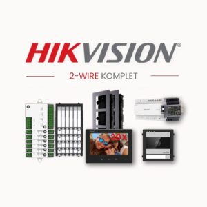 HIKVISION PORTAFON Video komplet 2-wire HD 30 stanova