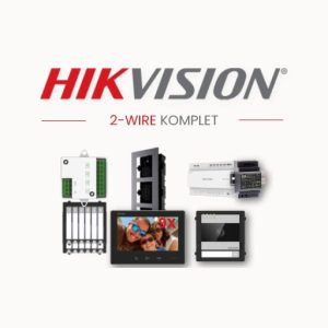 HIKVISION PORTAFON Video komplet 2-wire HD 9 stanova
