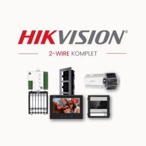 HIKVISION PORTAFON Video komplet 2-wire HD 8 stanova