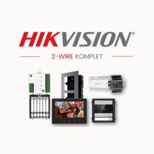 HIKVISION PORTAFON Video komplet 2-wire HD 6 stanova